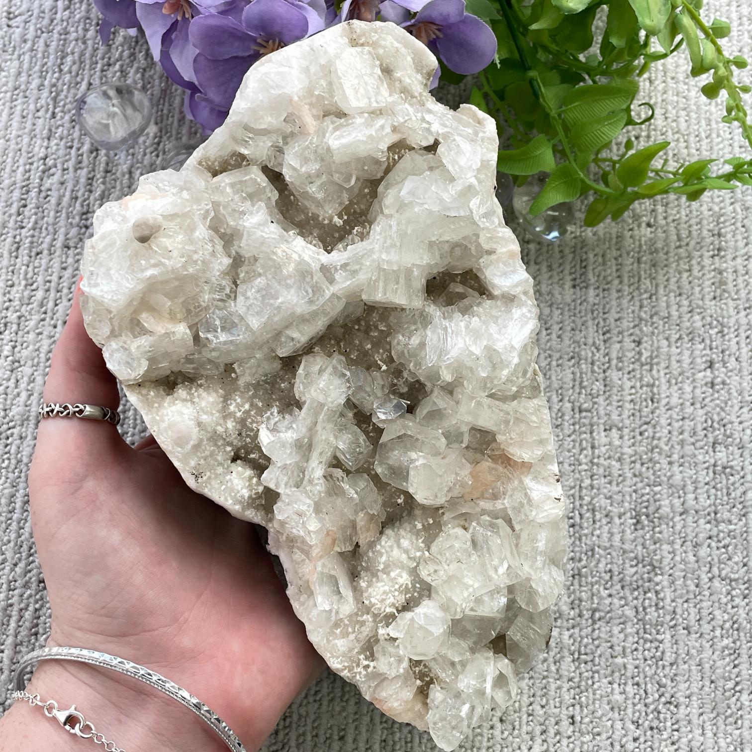 Apophyllite Cluster - 12 Apophyllite Cluster - 12
